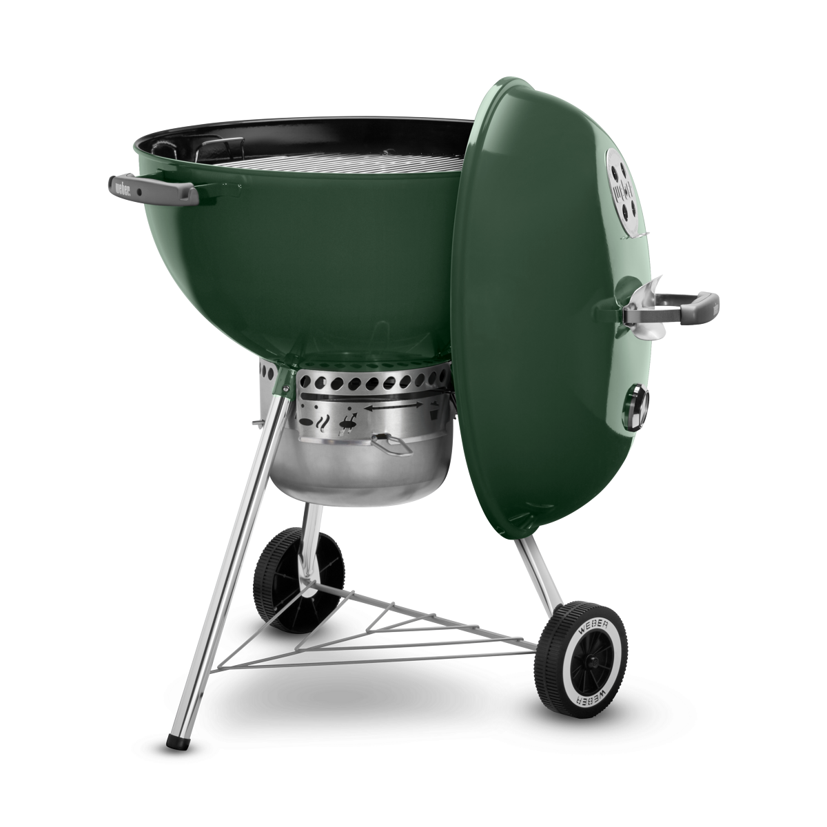 Weber Original 22" Kettle Premium Charcoal Grill - Green