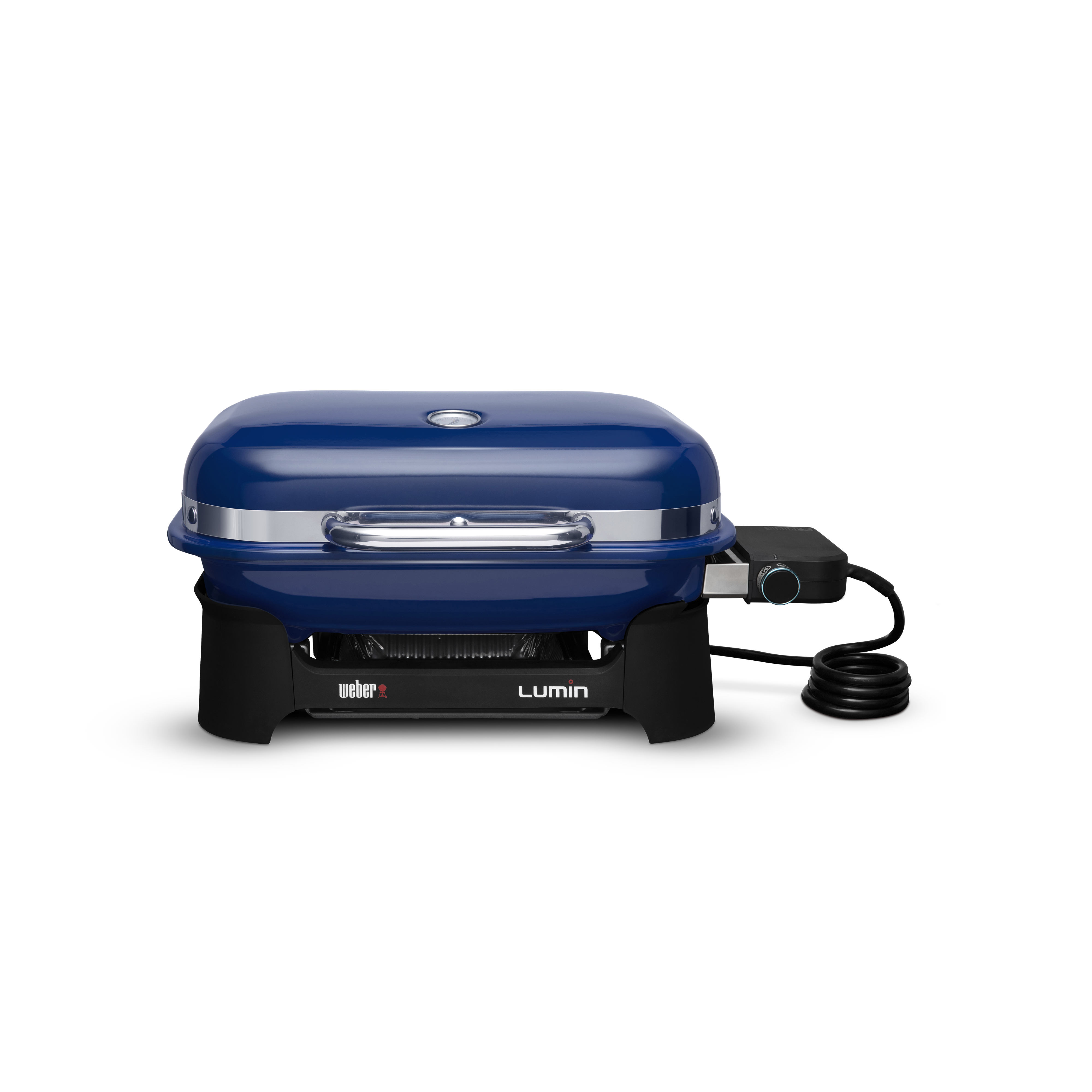 Weber - Lumin Compact Electric Grill - Deep Ocean Blue