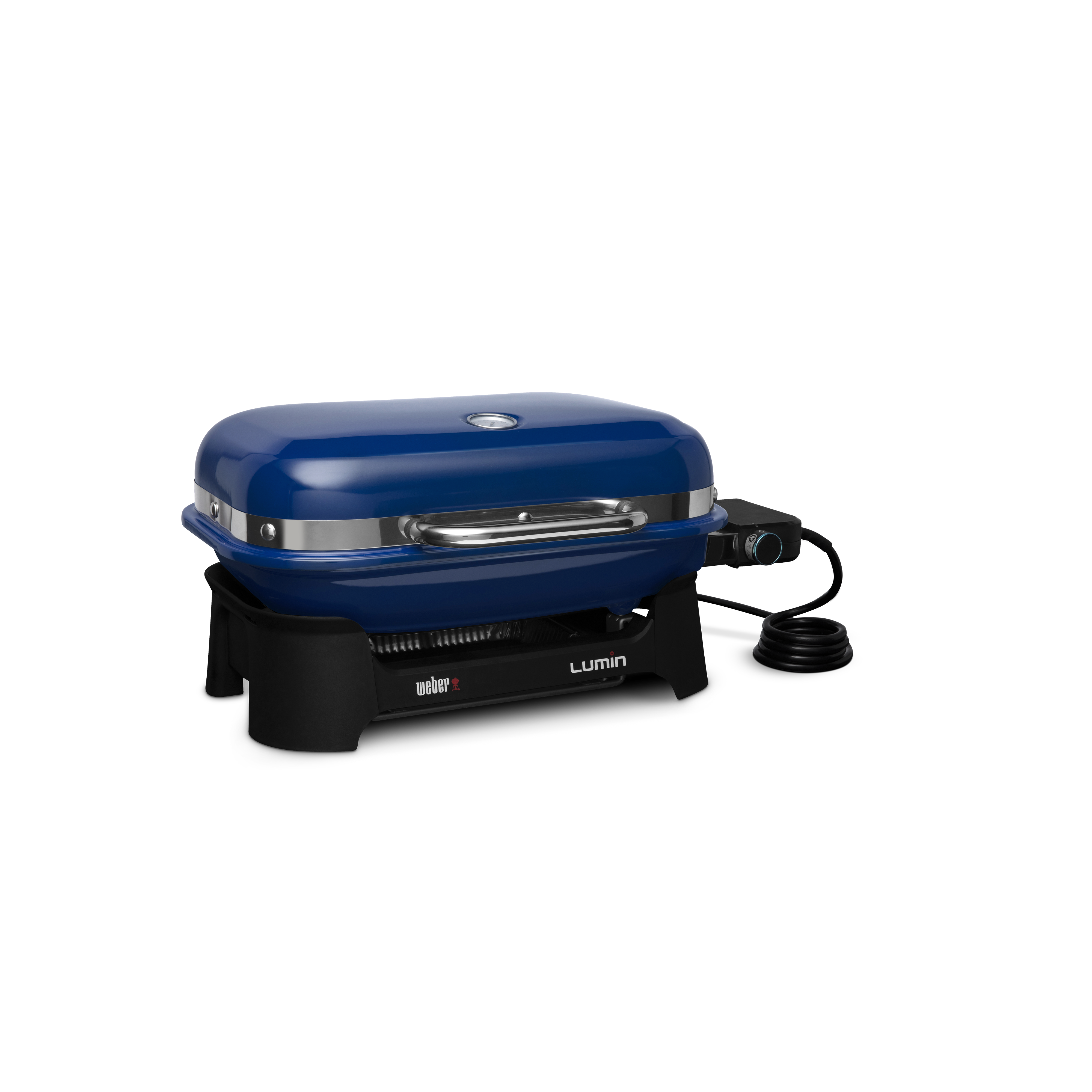 Weber - Lumin Compact Electric Grill - Deep Ocean Blue