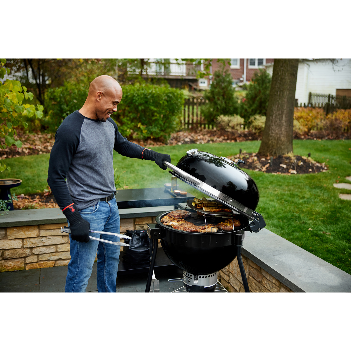 Weber Summit Kamado E6 Holzkohlegrill
