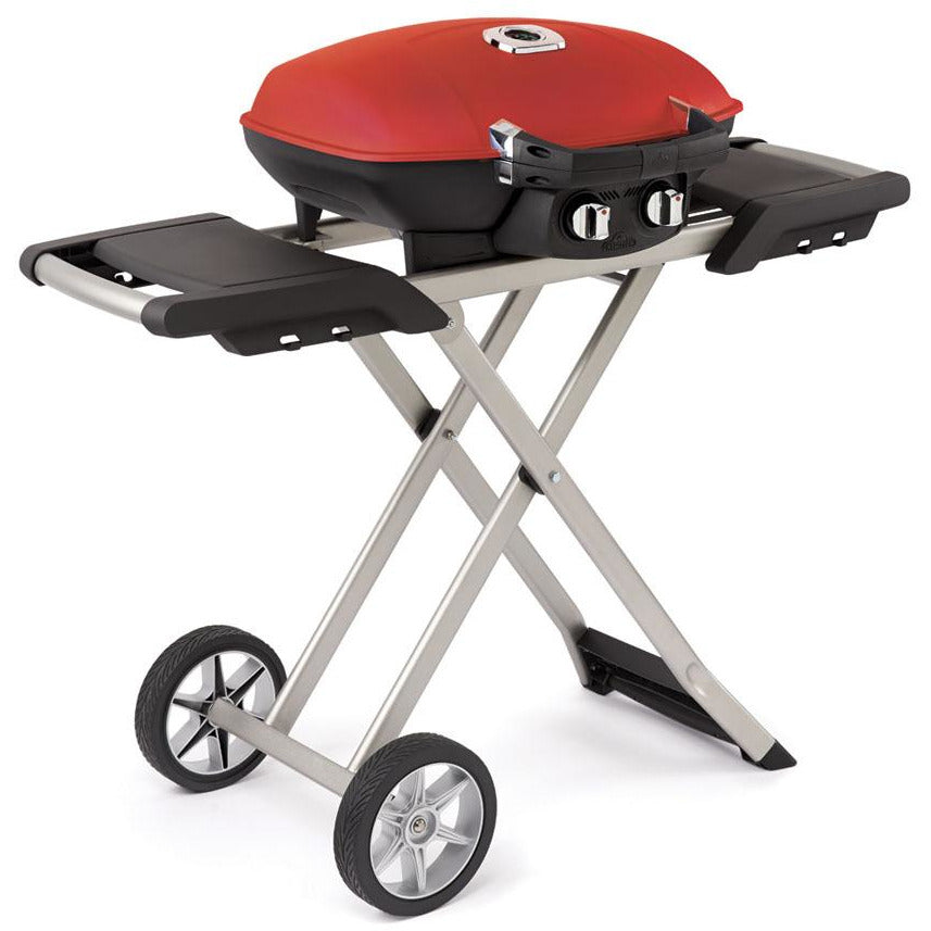 Napoleon TravelQ 285X With Scissor Cart & Griddle - Red