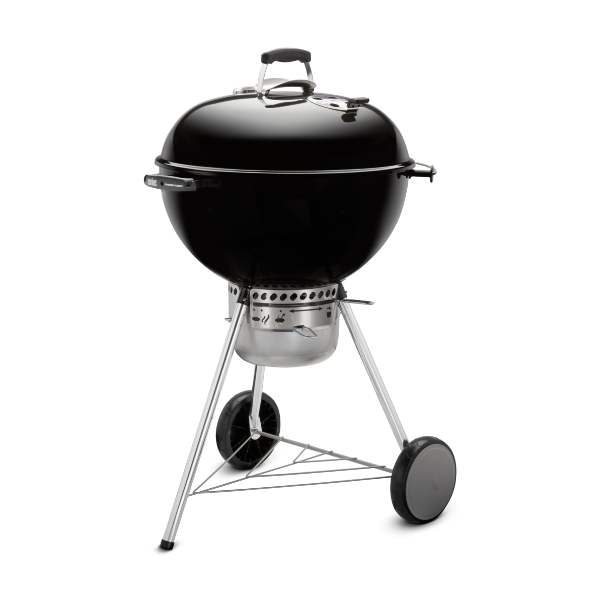 Master-Touch Holzkohlegrill - Schwarz