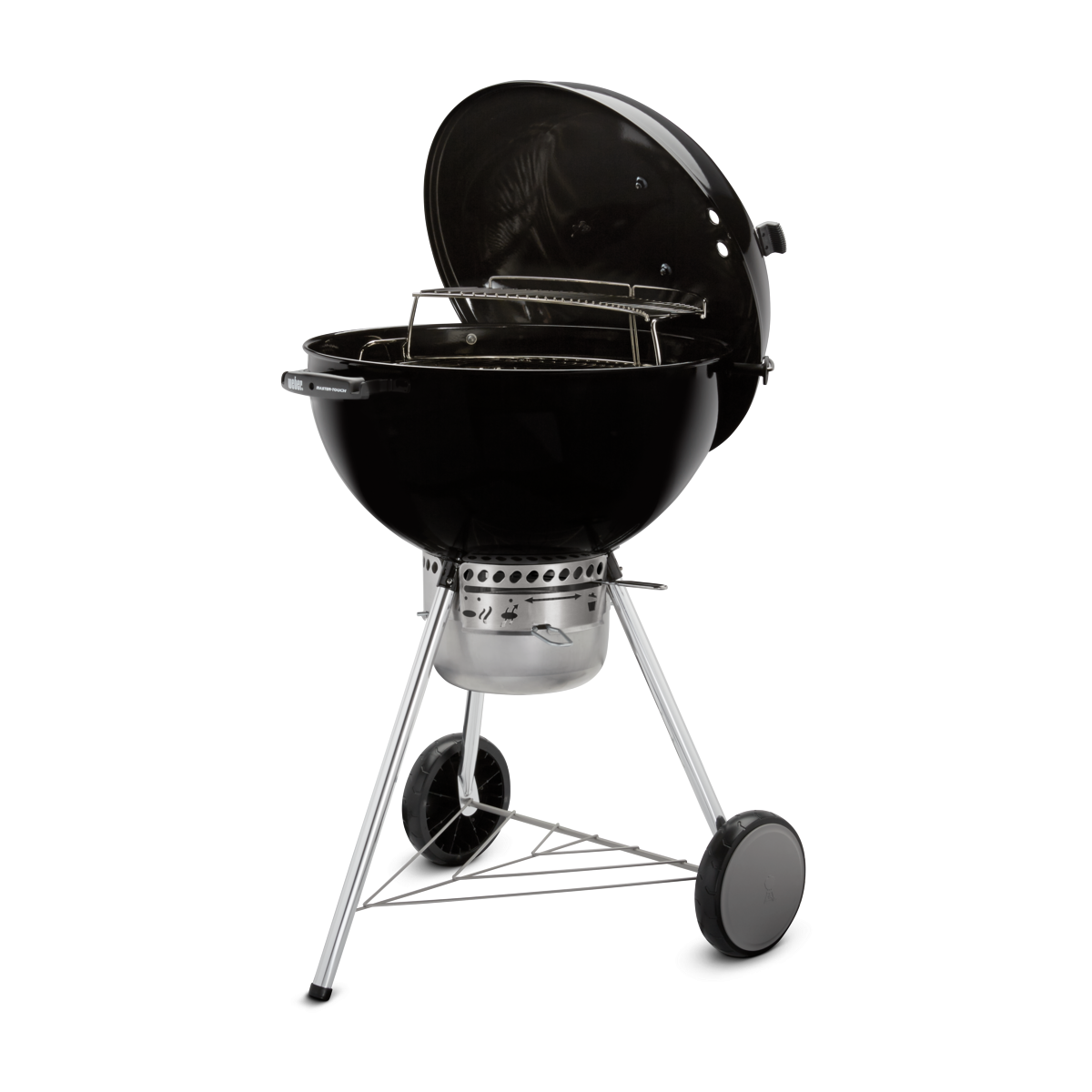 Master-Touch Holzkohlegrill - Schwarz