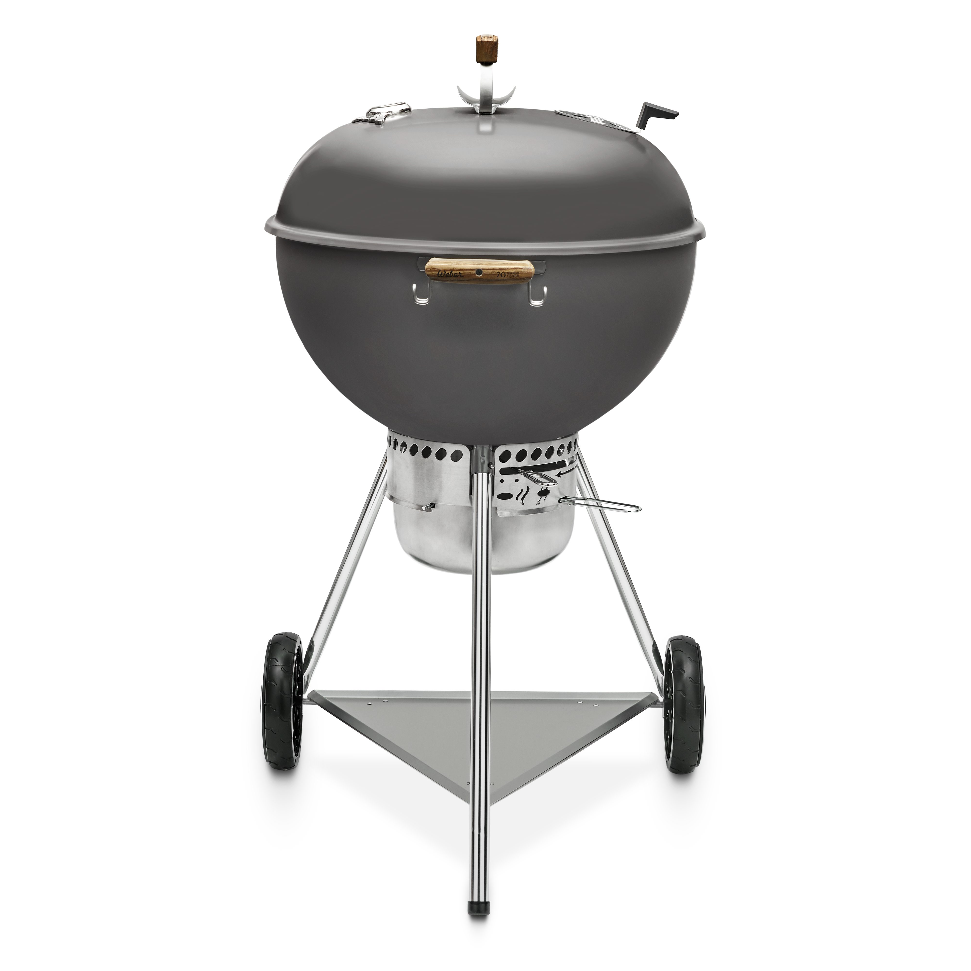 Weber - 70th Anniversary Kettle 22" Charcoal Grill - Hollywood Gray