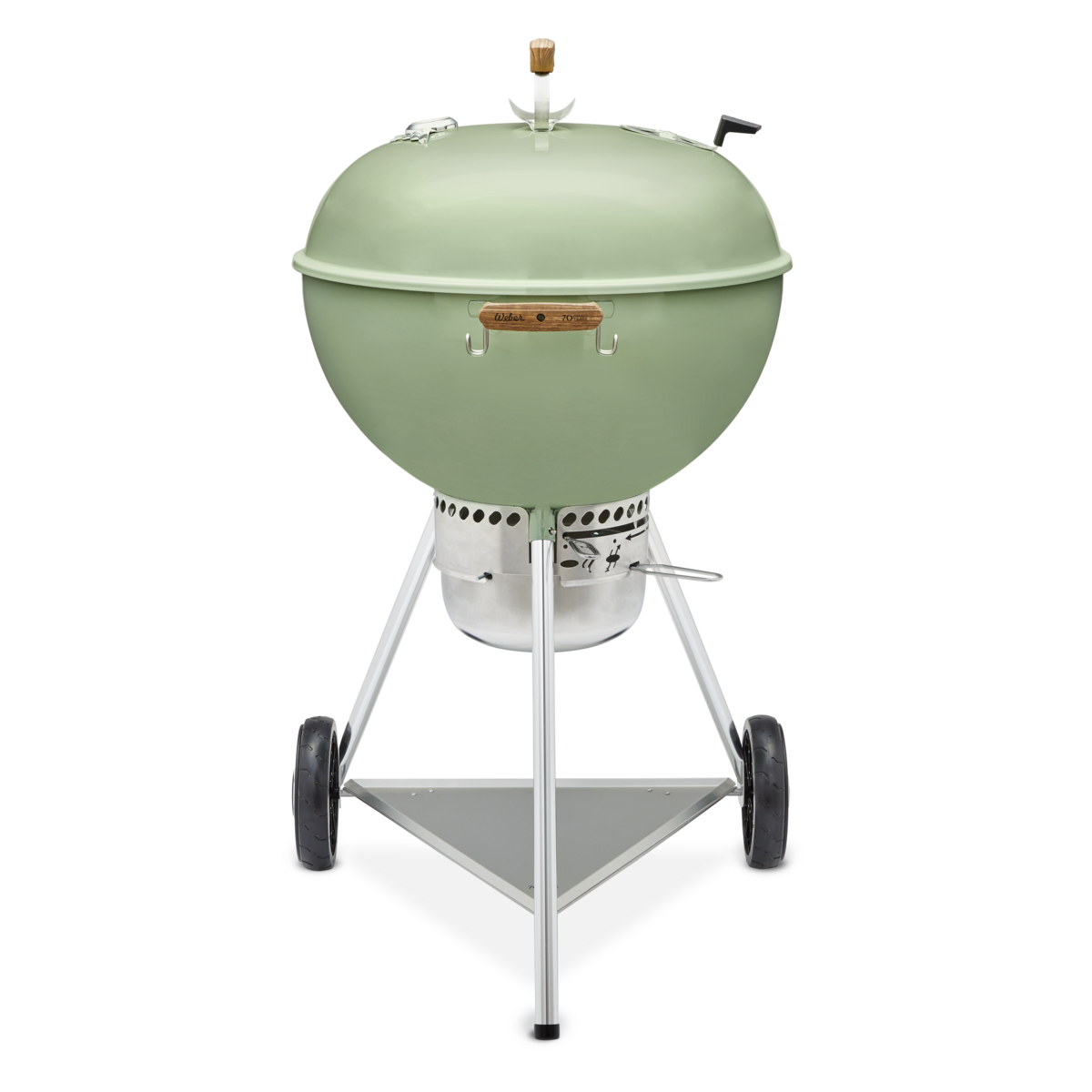 Weber - 70th Anniversary Kettle 22" Charcoal Grill - Diner Green
