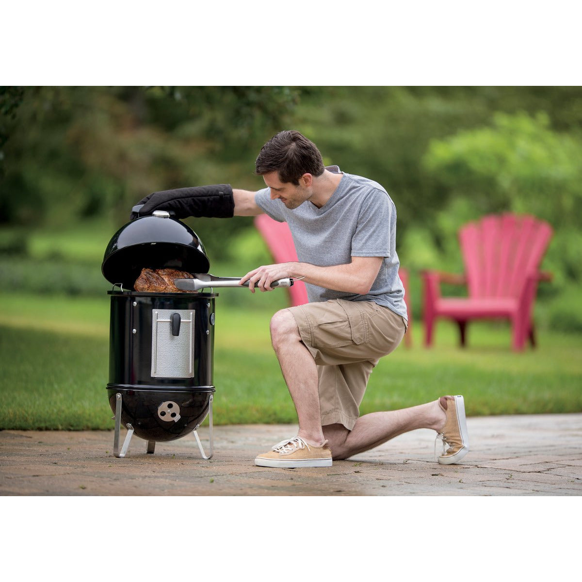 Weber 14" Smokey Mountain Cooker Smoker