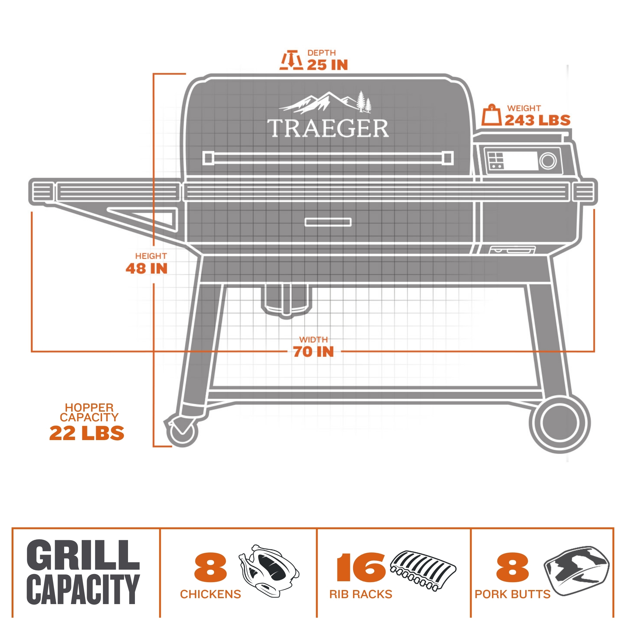 Traeger Grill - Ironwood XL