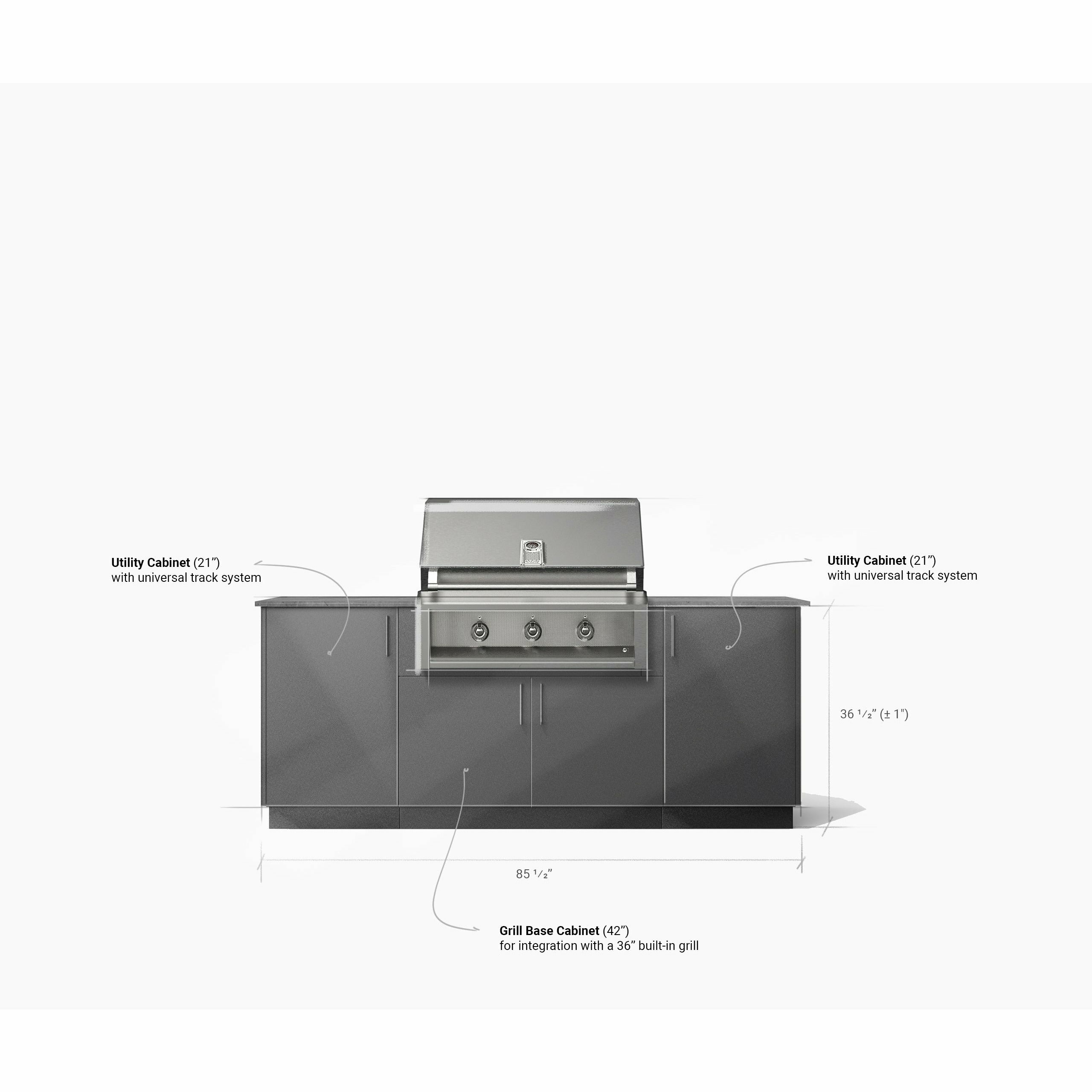 Urban Bonfire Classic Layouts - Sierra Series 36"