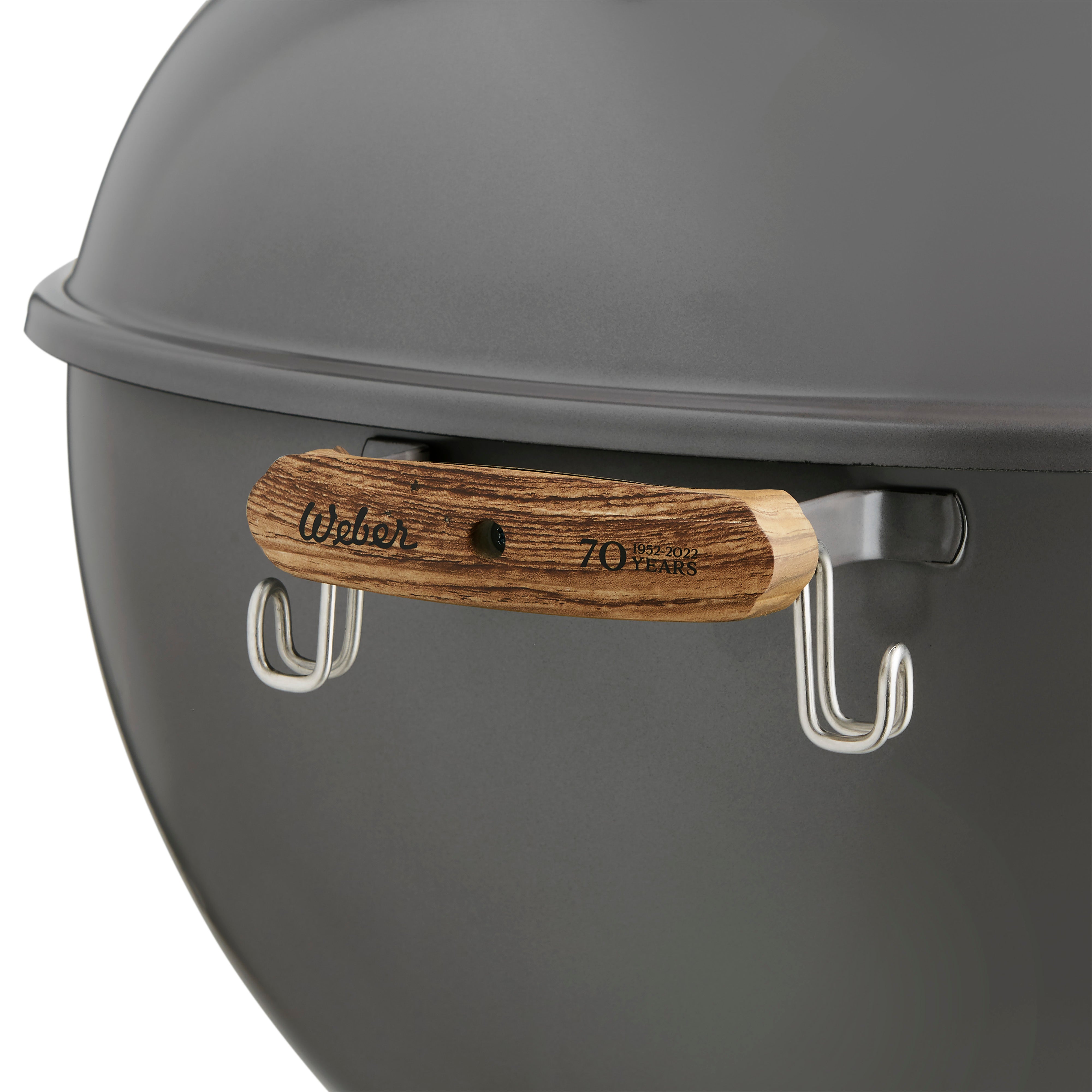 Weber - 70th Anniversary Kettle 22" Charcoal Grill - Hollywood Gray