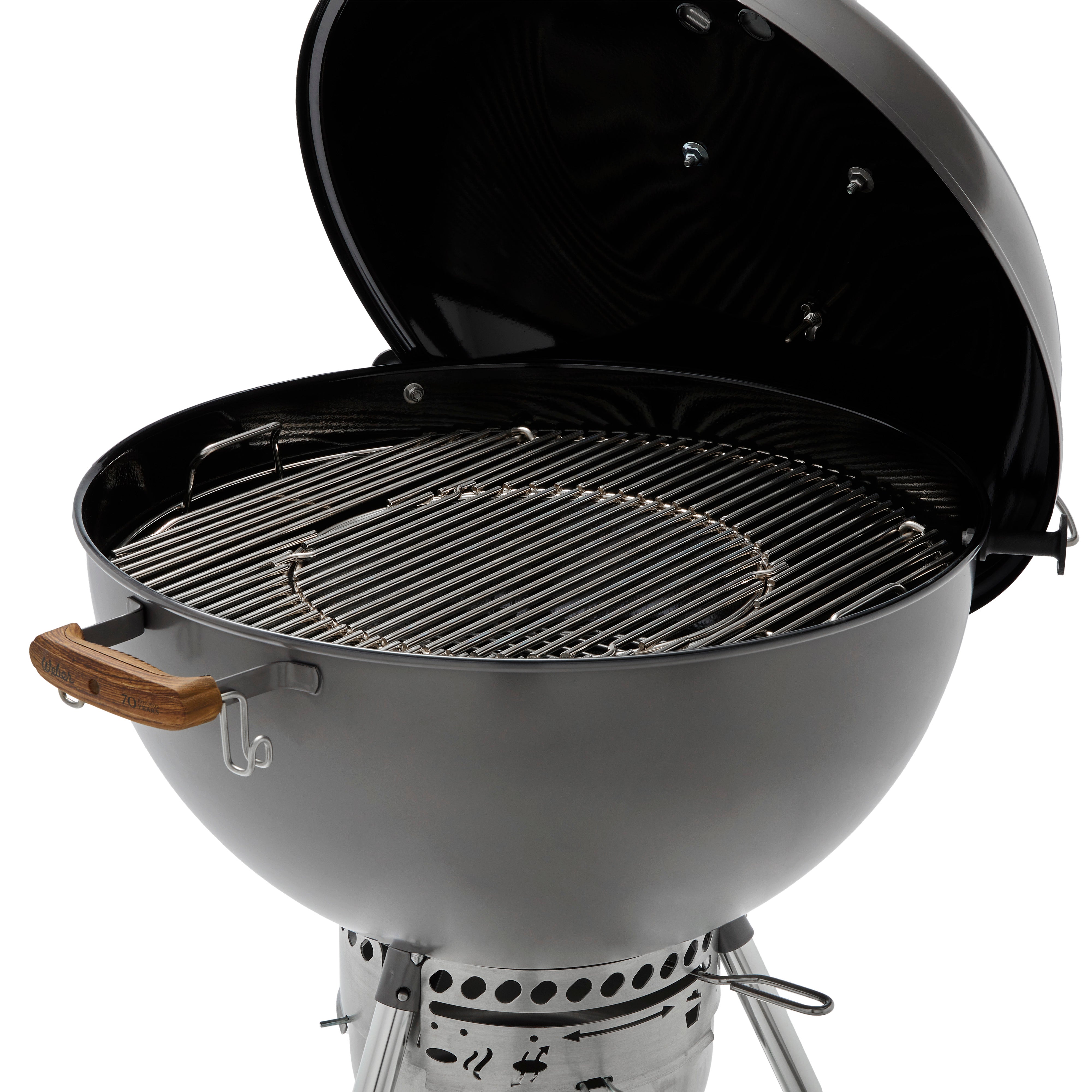 Weber - 70th Anniversary Kettle 22" Charcoal Grill - Hollywood Gray